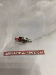 Датчик температуры (погружной) красный, аналог 8435400А, совместим с 8435400 BAXI Датчик температуры (погружной) красный, аналог 8435400А, совместим с 8435400 BAXI