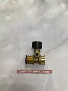 Кран наполнения системы в сборе BAXI Main FOUR Кран наполнения системы в сборе BAXI Main FOUR