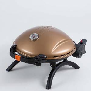 Газовый гриль O-GRILL 900MT bicolor black-gold + адаптер А Газовый гриль O-GRILL 900MT bicolor black-gold + адаптер А