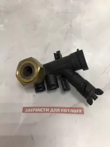 Патрубок обратной гидролинии Bosch 87160108960 для котлов — фото 2 Патрубок обратной гидролинии Bosch 87160108960 для котлов — фото 2