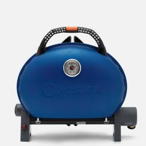  Газовый гриль O-GRILL 500MT bicolor black-blue + адаптер А