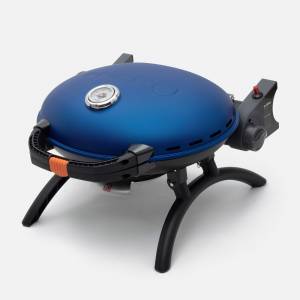  Газовый гриль O-GRILL 500MT bicolor black-blue + адаптер А
