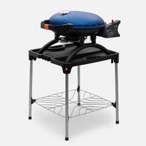  Газовый гриль O-GRILL 500MT bicolor black-blue + адаптер А