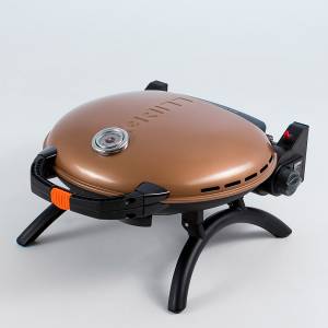 Газовый гриль O-GRILL 700T bicolor black-gold + адаптер А Газовый гриль O-GRILL 700T bicolor black-gold + адаптер А