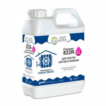 Реагент для промывки систем отопления HeatGUARDEX® Cleaner 822R 1 л Реагент для промывки систем отопления HeatGUARDEX® Cleaner 822R 1 л