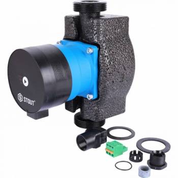Насос циркуляционный STOUT mini pro 25/80-180 регулируемый Насос циркуляционный STOUT mini pro 25/80-180 регулируемый